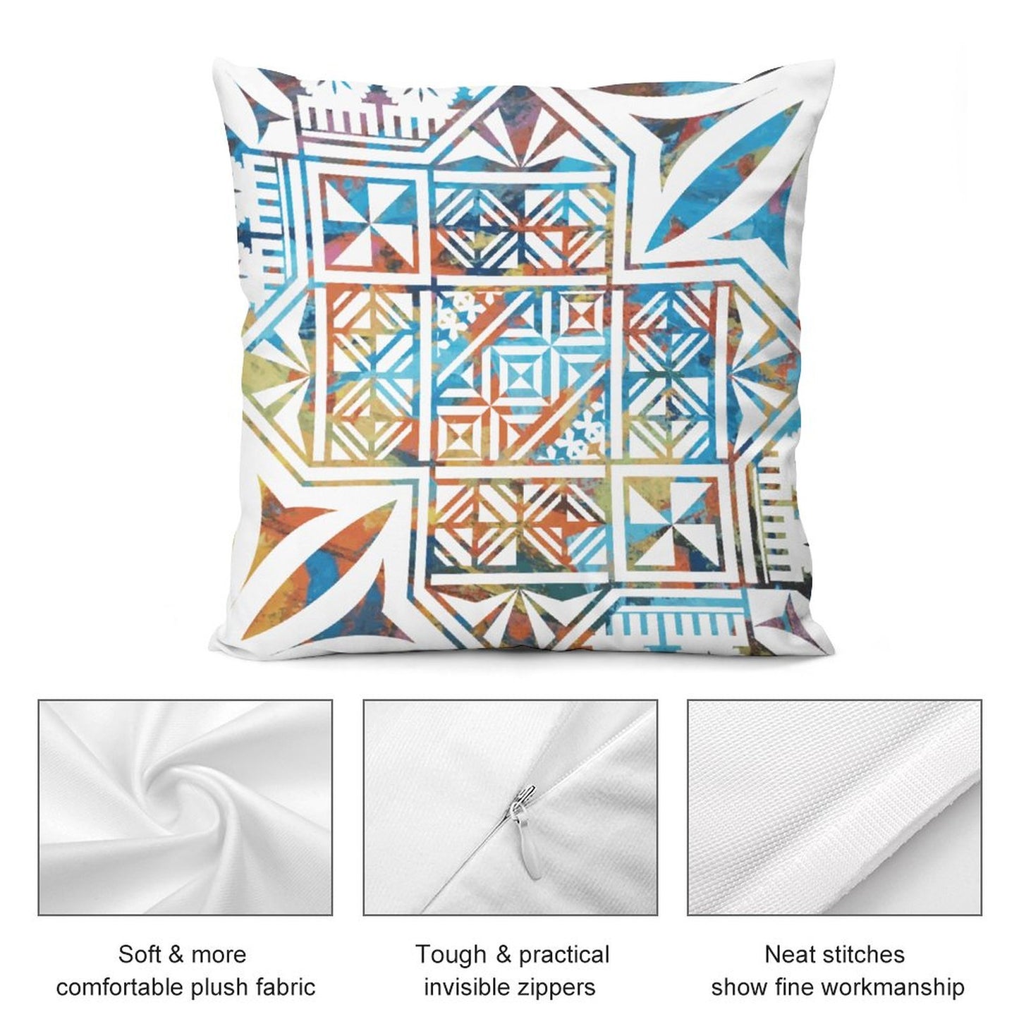 Fiji Masi Plush Pillow Case 4