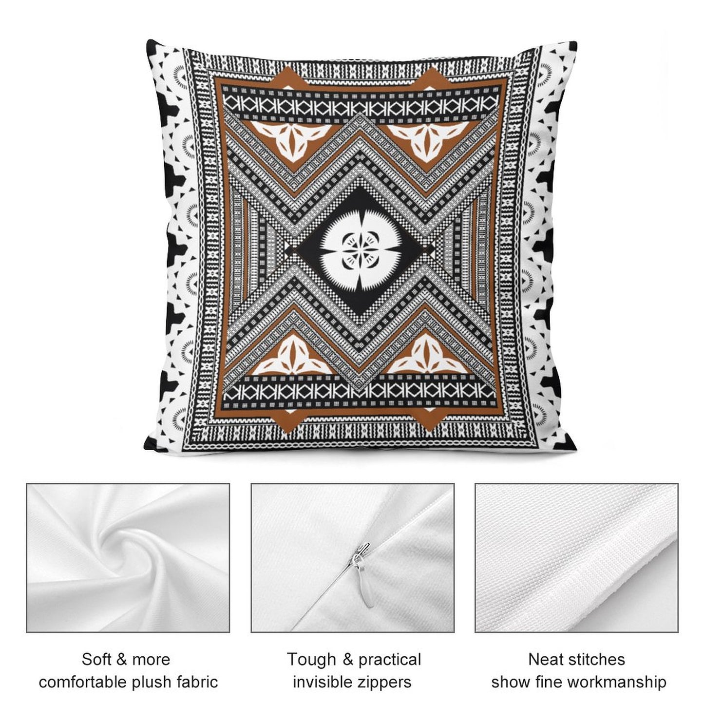 Fiji Masi Plush Pillow Case 3