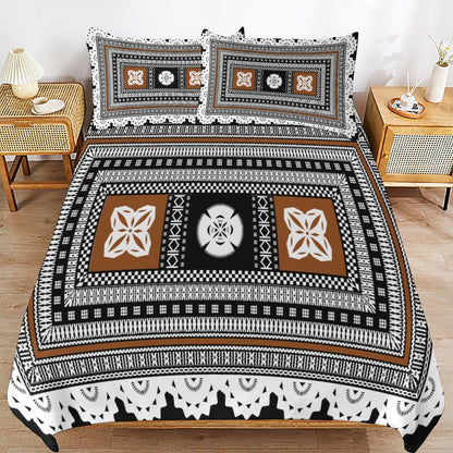 Fiji Masi 3-Piece Bedding Set-90"x90"/ 229x229cm (Dual-sided Printing) 7