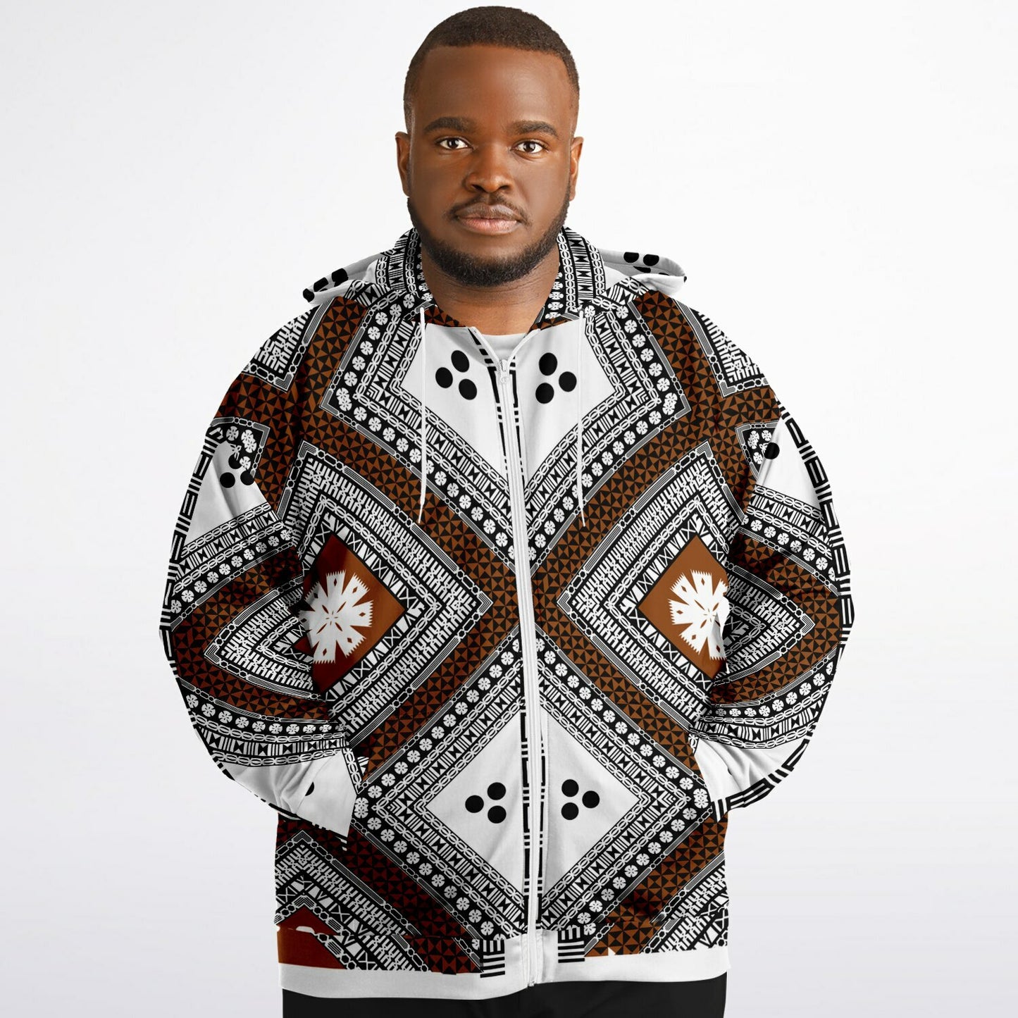 Fiji Masi Athletic Plus-size Ziphoodie 1