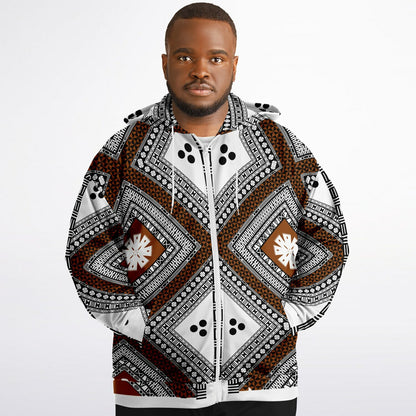 Fiji Masi Athletic Plus-size Ziphoodie 1