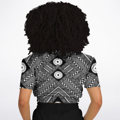 Fiji Masi  Short Sleeve Crop Top 5