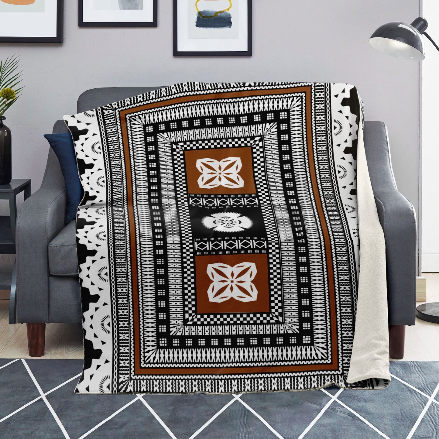 Fiji Masi Premium Microfleece Blanket -3