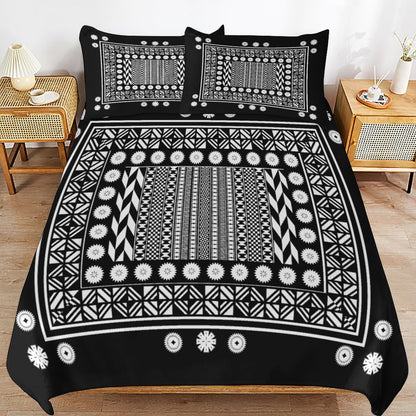 Fiji Masi 3-Piece Bedding Set-90"x90"/ 229x229cm (Dual-sided Printing) 1