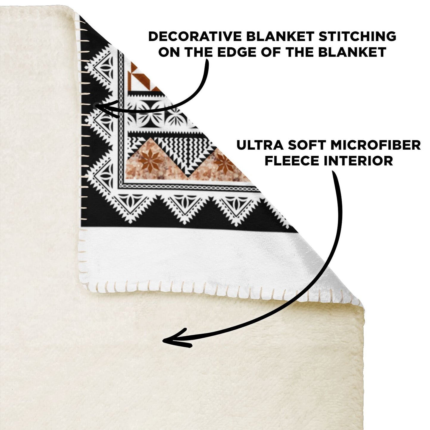 Fiji Masi Premium Microfleece Blanket - 6