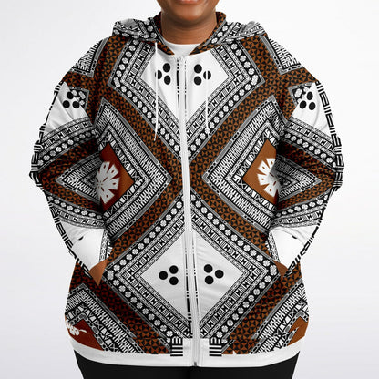 Fiji Masi Athletic Plus-size Ziphoodie 1