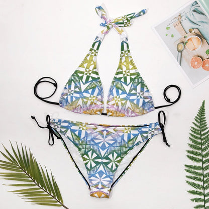 Fiji Masi Two Piece Halter Swimsuit 3