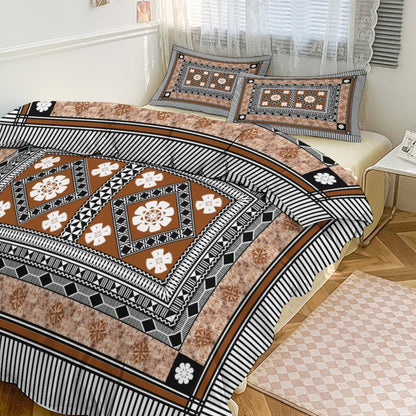 Fiji Masi 3-Piece Bedding Set-90"x90"/ 229x229cm (Dual-sided Printing) 8