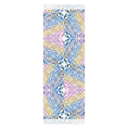 Fiji Masi Cashmere-like Tassel Scarf 2