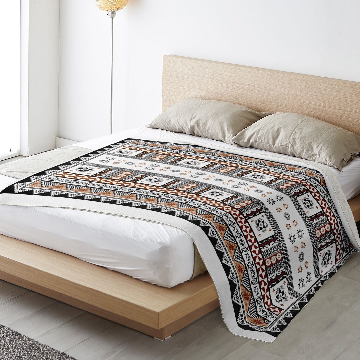 Fiji Masi Premium Microfleece Blanket - 6